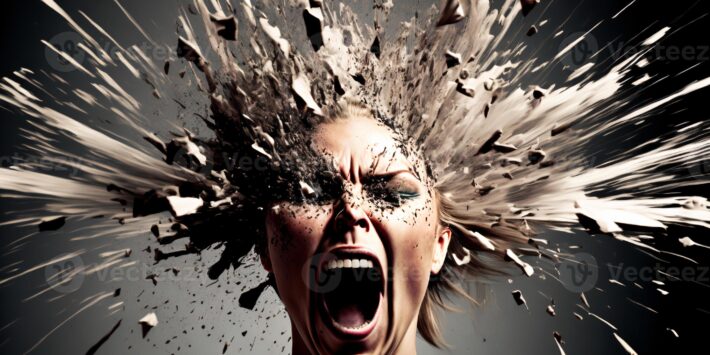 head-explosion-headache-aggression-negative-emotions-concept-losing-control-problems-with-mental-health-anger-generative-ai-photo
